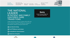 Desktop Screenshot of caretransitions.org